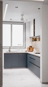 Kitchen Image of 1644 Sq.ft 3 BHK Apartment / Flat for sale in Sambhavnath Complex A Block Rishab Tower, Hiran Magri Udaipur for Rs. 7398000