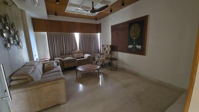 Living Room Image of 2200 Sq.ft 4 BHK Apartment / Flat for rent in Adani Water Lily, Shantigram Ahmedabad for Rs. 145000