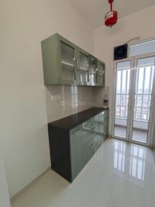 Kitchen Image of 980 Sq.ft 2 BHK Apartment / Flat for rent in Runwal The Central Park, Chinchwad Pune for Rs. 42000