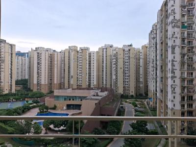 Bedroom Three Image of 1410 Sq.ft 3 BHK Apartment / Flat for sale in Paras Tierea, Sector 137 Noida for Rs. 12500000