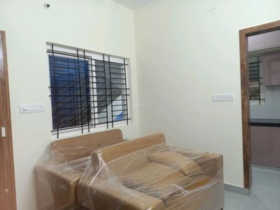 Living Room Image of 400 Sq.ft 1 BHK Builder Floor for rent in Amrutahalli Bengaluru for Rs. 28000