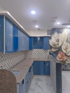 Kitchen Image of 950 Sq.ft 3 BHK Apartment / Flat for sale in Chaudhary Affordable Homes, Burari New Delhi for Rs. 4621000