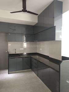Kitchen Image of 1300 Sq.ft 3 BHK Apartment / Flat for rent in Akota Vadodara for Rs. 28000