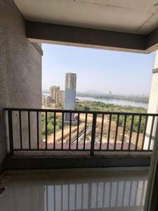 Balcony Image of 730 Sq.ft 1 BHK Apartment / Flat for sale in Dombivli West Thane for Rs. 4600000