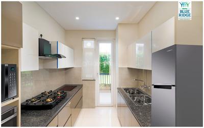 Kitchen Image of 1721 Sq.ft 3 BHK Apartment / Flat for sale in Peer Muchalla Zirakpur for Rs. 10500000