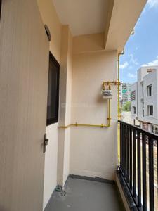 Balcony Image of 681 Sq.ft 1 BHK Apartment / Flat for rent in Vijay Nagar Indore for Rs. 18000
