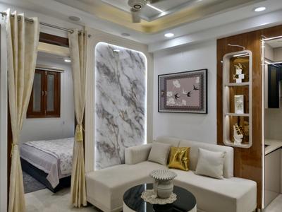 Living Room Image of 550 Sq.ft 2 BHK Apartment / Flat for sale in G3 Builders Floor by G3 Buildtech, Dwarka Mor New Delhi for Rs. 3700000