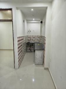 Kitchen Image of 550 Sq.ft 2 BHK Builder Floor for rent in Hastsal New Delhi for Rs. 10000