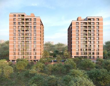Image of 1926 Sq.ft 3 BHK Apartment / Flat for sale in Raysan, Gandhinagar for Rs. 8200000