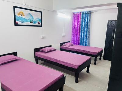 Bedroom Image of Boys and Girls pg at fatehganj, amit nagar  in Fatehgunj, Vadodara