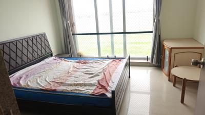 Bedroom Image of 1200 Sq.ft 2 BHK Apartment / Flat for rent in Shantipura Ahmedabad for Rs. 31000