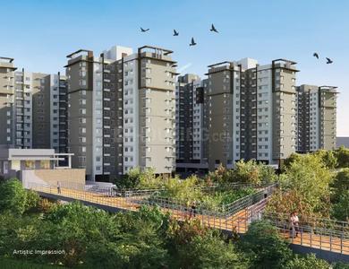 Image of 883 Sq.ft 2 BHK Apartment / Flat for sale in Provident Sunworth City, Kambipura, Bengaluru for Rs. 9000000