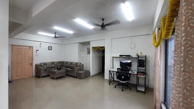 Living Room Image of 1200 Sq.ft 3 BHK Penthouse for rent in Vindhyanchal Nagar Indore for Rs. 30000