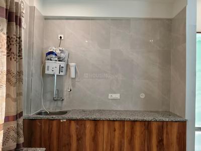 Kitchen Image of 700 Sq.ft 1 RK Apartment / Flat for rent in DLF Princeton Estate, Sector 53 Gurgaon for Rs. 25000