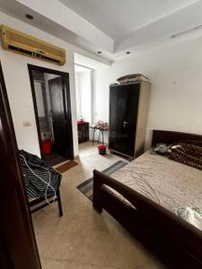 Bedroom Image of 150 Sq.ft 1 RK Builder Floor for rent in South Extension II New Delhi for Rs. 25000