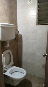 Bathroom Image of 750 Sq.ft 1 BHK Apartment / Flat for sale in Vishesh Balaji Symphony, Shilottar Raichur Navi Mumbai for Rs. 5300000
