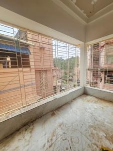 Balcony Image of 1100 Sq.ft 3 BHK Apartment / Flat for sale in Lake Town Kolkata for Rs. 7480000