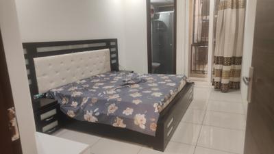 Bedroom Image of 1154 Sq.ft 2 BHK Builder Floor for rent in Highland Park Homes, Bhabat Zirakpur for Rs. 25999