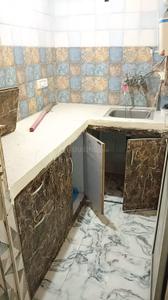 Kitchen Image of 450 Sq.ft 2 BHK Builder Floor for rent in Kotla Mubarakpur New Delhi for Rs. 21000