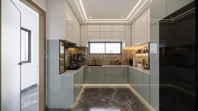 Kitchen Image of 2235 Sq.ft 4 BHK Apartment / Flat for sale in Kalyan Nagar Bengaluru for Rs. 33000045