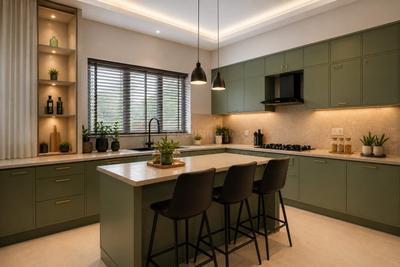 Kitchen Image of 2000 Sq.ft 3 BHK Independent House for sale in Ottapalam Palakkad for Rs. 8950000