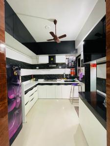Kitchen Image of 1260 Sq.ft 2 BHK Apartment / Flat for sale in Anmol Aagman, Gota Ahmedabad for Rs. 6500000