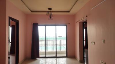 Living Room Image of 1010 Sq.ft 3 BHK Apartment / Flat for rent in Siddha Galaxia Phase 2, Rajarhat Kolkata for Rs. 30000