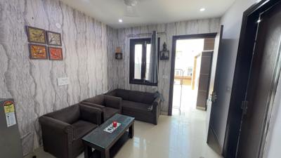 Living Room Image of 550 Sq.ft 1 BHK Builder Floor for rent in Sector 19 Dwarka New Delhi for Rs. 20000