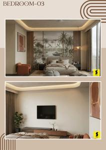 Bedroom Image of 3000 Sq.ft 4 BHK Builder Floor for sale in Sector 57 Gurgaon for Rs. 48000000