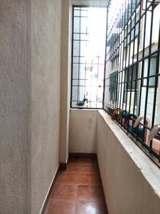 Bedroom Three Image of 1400 Sq.ft 3 BHK Apartment / Flat for rent in Kaggadasapura Bengaluru for Rs. 45000