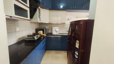Kitchen Image of 990 Sq.ft 2 BHK Apartment / Flat for rent in Prestige Finsbury Park Hyde, Gummanahalli Bengaluru for Rs. 25000