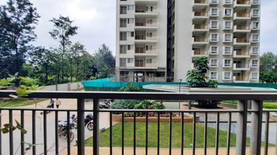 Balcony Image of 1078 Sq.ft 2 BHK Apartment / Flat for sale in Mahendra Aarya by Mahendra Homes Pvt Ltd, Electronic City Bengaluru for Rs. 11600000