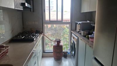 Kitchen Image of 750 Sq.ft 2 BHK Apartment / Flat for sale in Runwal Nirvana Part I, Parel Mumbai for Rs. 35000000