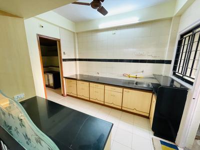 Kitchen Image of 1233 Sq.ft 2 BHK Apartment / Flat for rent in Jodhpur Ahmedabad for Rs. 35000