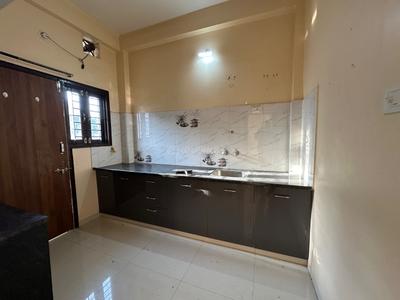 Kitchen Image of 500 Sq.ft 1 BHK Apartment / Flat for rent in Mahalakshmi Nagar Indore for Rs. 13000