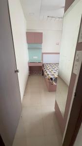 Bedroom Image of 480 Sq.ft 1 BHK Apartment / Flat for rent in Gajra Bhoomi Lawns, Shilgaon Thane for Rs. 19500