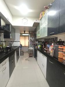 Kitchen Image of 985 Sq.ft 3 BHK Apartment / Flat for sale in Romell Empress, Borivali West Mumbai for Rs. 25900000