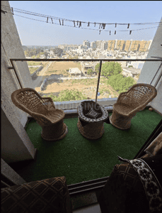 Balcony Image of 1600 Sq.ft 2 BHK Apartment / Flat for sale in Dev Aalay, Sargasan Gandhinagar for Rs. 7500000