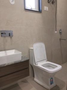 Bedroom Three Image of 950 Sq.ft 3 BHK Builder Floor for rent in Shalimar Bagh New Delhi for Rs. 40000