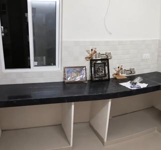 Kitchen Image of 791 Sq.ft 2 BHK Apartment / Flat for sale in Manglam Aadhar Vaishali Estate, Girdharipura Jaipur for Rs. 3100000