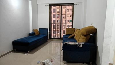 Hall Image of 950 Sq.ft 1 BHK Apartment / Flat for rent in Applewoods Satyesh Residency, Shela Ahmedabad for Rs. 17999