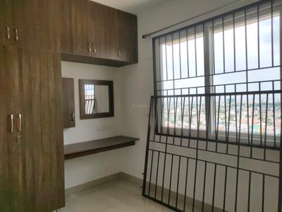 Bedroom Image of 1400 Sq.ft 3 BHK Apartment / Flat for rent in Prestige Bella Vista, Iyyappanthangal Chennai for Rs. 50000