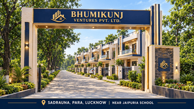 Image of 1000 Sq.ft 3 BHK Builder Floor for sale in Sadrauna, Lucknow for Rs. 5500000