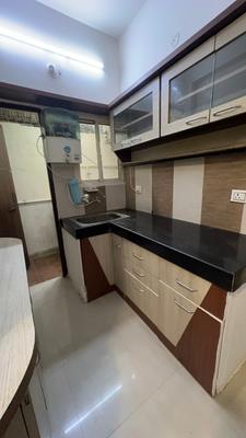 Kitchen Image of 900 Sq.ft 2 BHK Builder Floor for rent in Nipania Indore for Rs. 26000