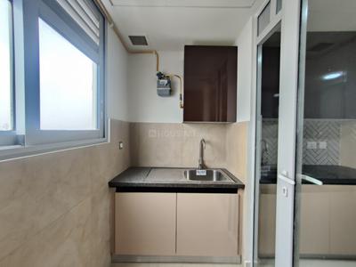 Kitchen Image of 1800 Sq.ft 3 BHK Apartment / Flat for rent in Brigade Residences, Perungudi Chennai for Rs. 130000