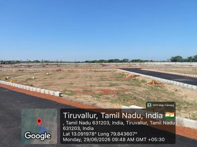 Image of 1000 Sq.ft Residential Plot / Land for sale in Kadambathur, Chennai for Rs. 1000000