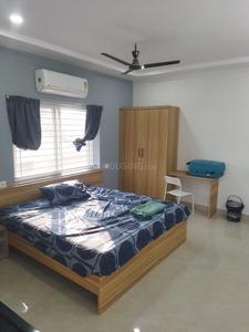 Bedroom Image of 250 Sq.ft 1 RK Penthouse for rent in Financial District Hyderabad for Rs. 24000