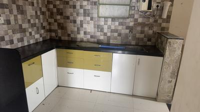 Kitchen Image of 1050 Sq.ft 2 BHK Apartment / Flat for sale in Goel Hill Shire, Wagholi Pune for Rs. 5800000