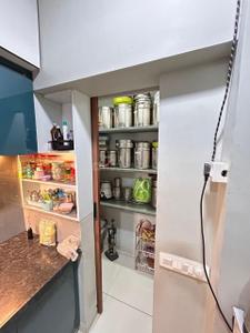 Kitchen Image of 740 Sq.ft 2 BHK Apartment / Flat for sale in Milap Shree Sanidhya Flora, Shela Ahmedabad for Rs. 6550000