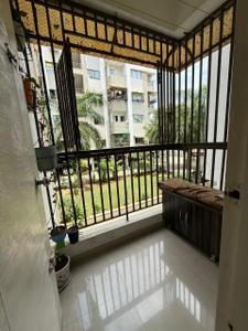 Balcony Image of 1300 Sq.ft 3 BHK Apartment / Flat for sale in Vasna Vadodara for Rs. 4000000